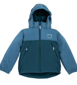 Børn Viking Softshelljakke m. Fleece - Play - Denim