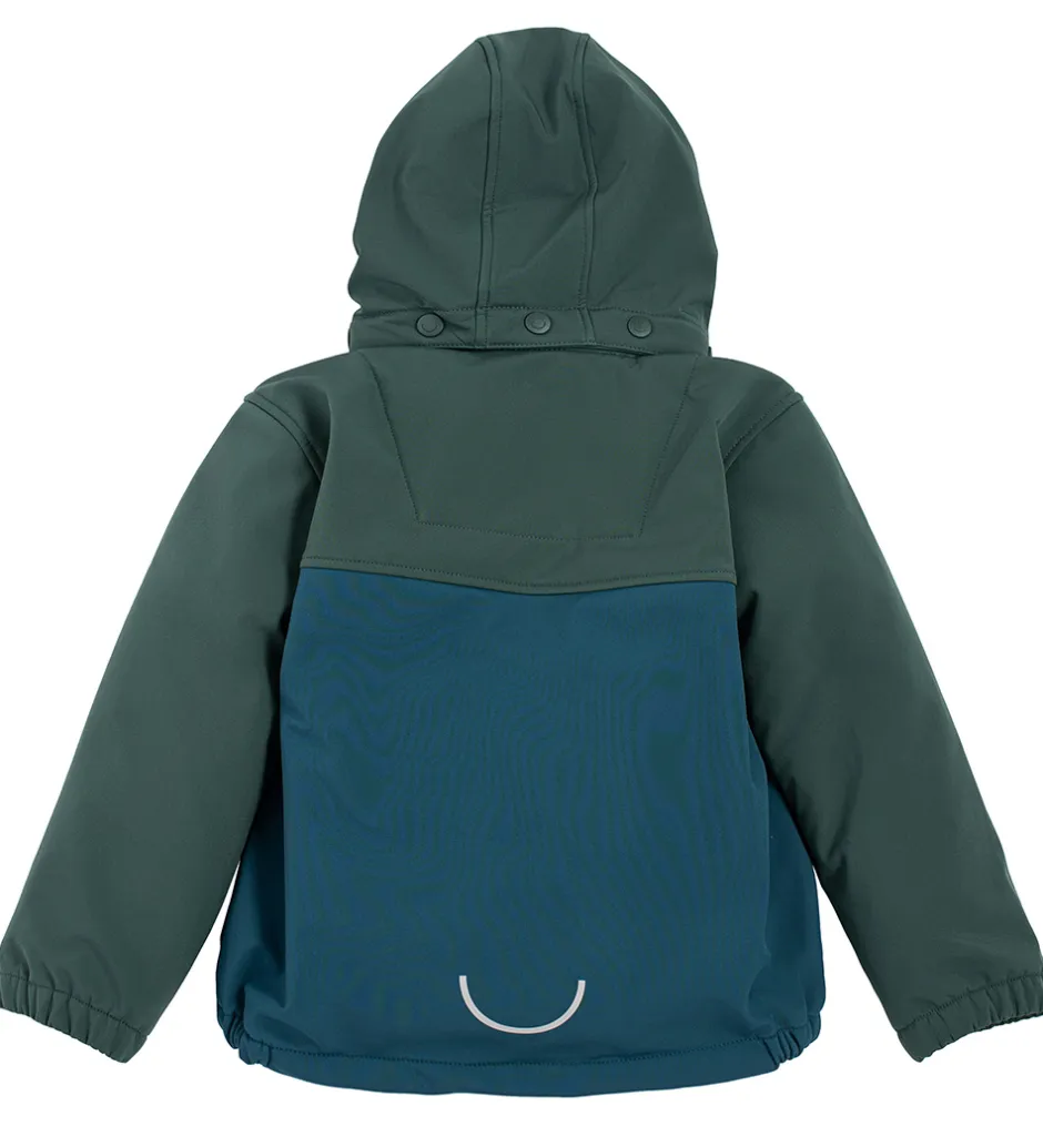 Softshell*Viking Softshelljakke m. Fleece - Play - Dark Green