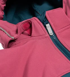 Softshell*Viking Softshelljakke m. Fleece - Play - Plum/Navy