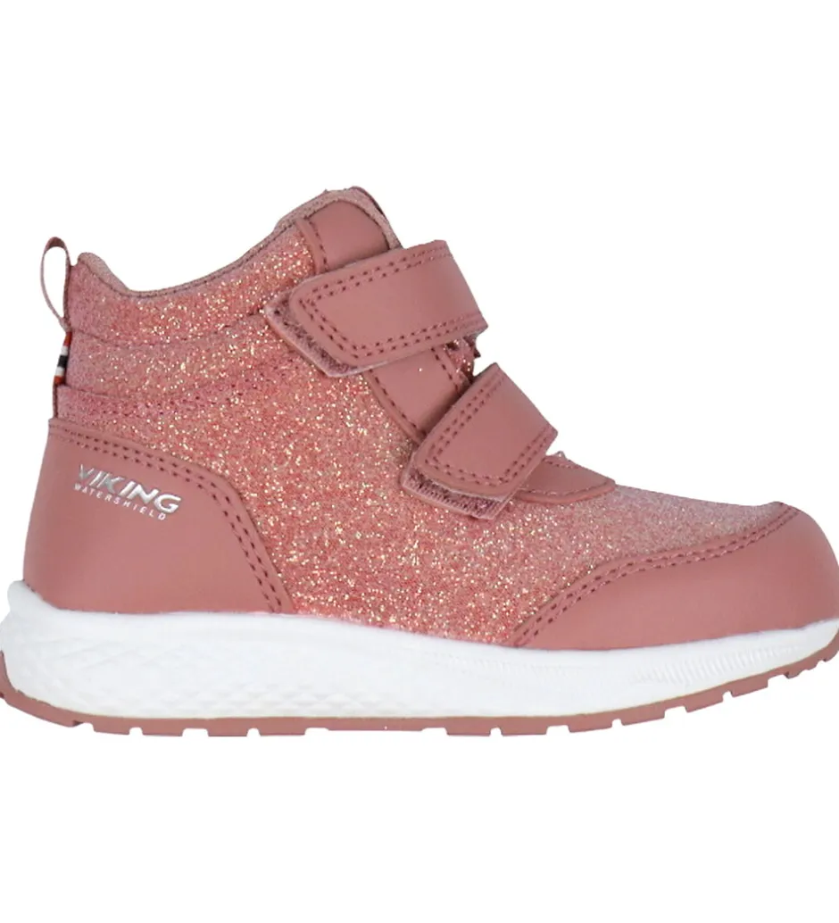 Støvler*Viking Støvler - Bouncy Glitter Mid WP 2V - Pink