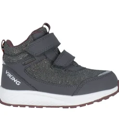 Støvler*Viking Støvler - Bouncy Glitter Mid GTX 2V - Charcoal