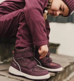 Vinterstøvler*Viking Vinterstøvler - Fun Glitter Warm GTX 2V - Plum
