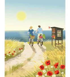 Plakater Og Billeder*Vissevasse Kort - 15x21 cm - Sommerliv