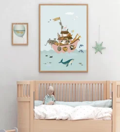 Vissevasse Plakat - 50x70 - Noah's Ark