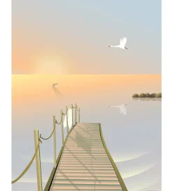 Plakater Og Billeder*Vissevasse Plakat - 30x40 cm - Bathing Bridge