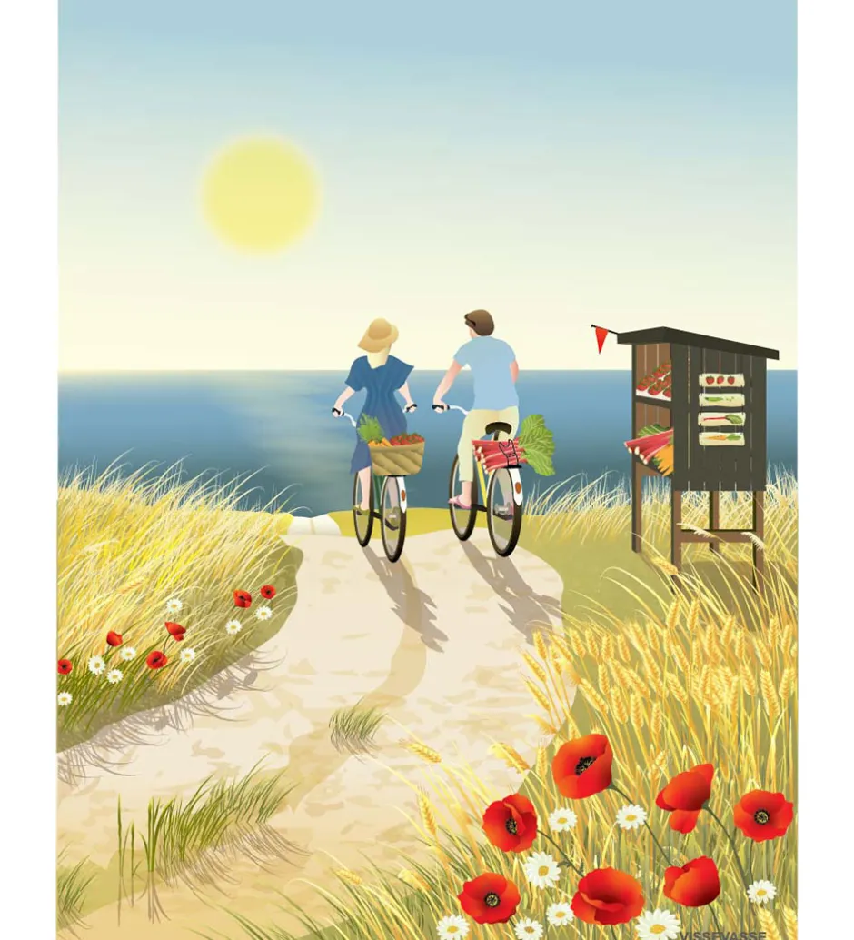 Plakater Og Billeder*Vissevasse Plakat - 50x70 cm - Sommerliv