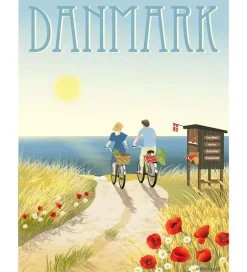 Plakater Og Billeder*Vissevasse Plakat - 30x40 cm - Danmark - Sommerliv