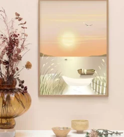 Plakater Og Billeder*Vissevasse Plakat - 50x70 cm - Dunes