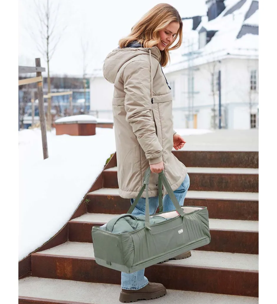 Babylifte*Voksi Babylift - Carry Me - Meadow Green Cream