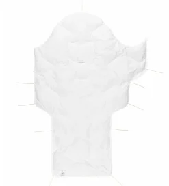 Køreposer|Dyner*Voksi Dundyne - Classic+ - 50x110 cm - Hvid