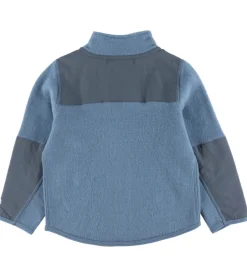 Fleece|Basis*Voksi Fleecejakke - Uld - Blue Bell