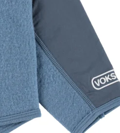 Fleece|Basis*Voksi Fleecejakke - Uld - Blue Bell