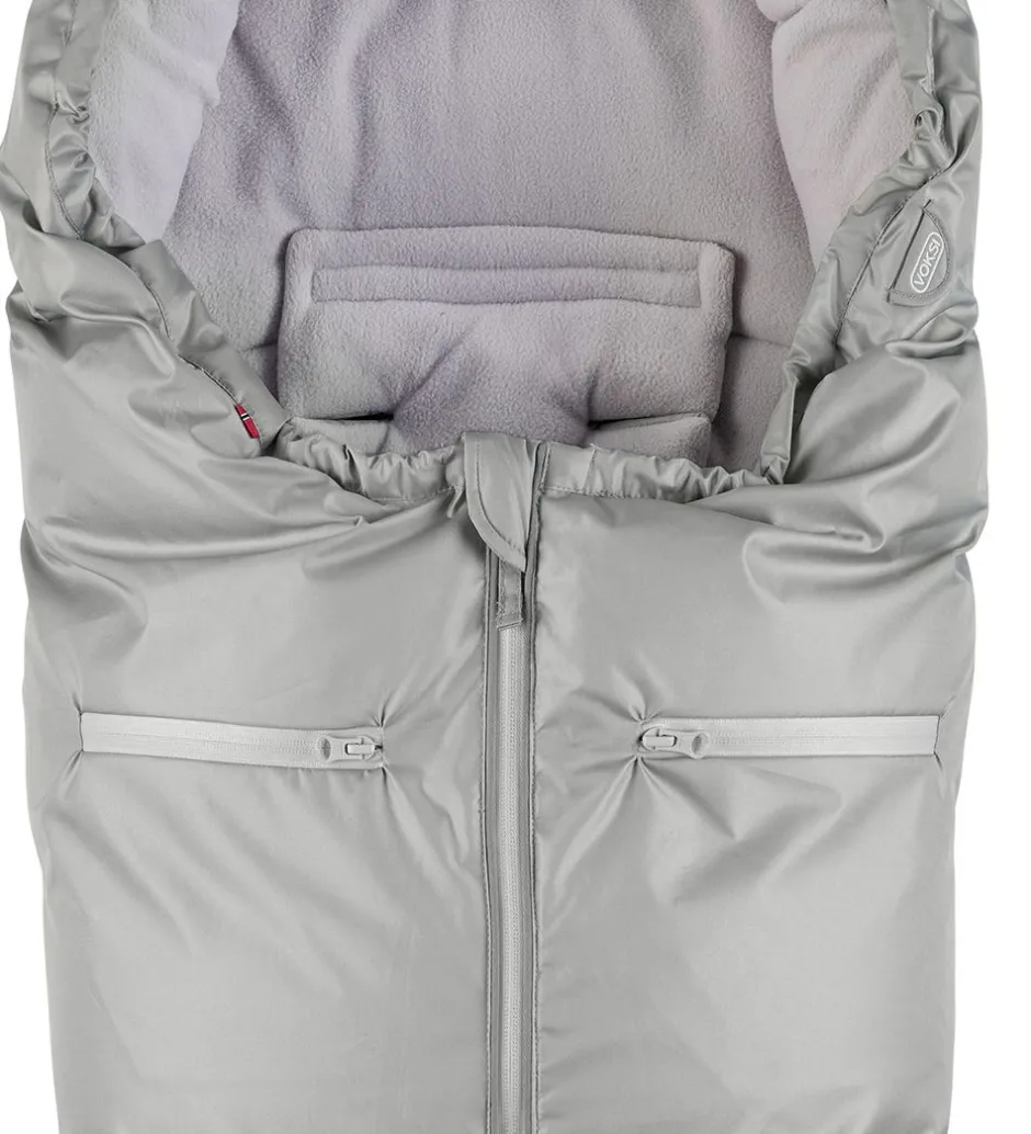 Køreposer*Voksi Kørepose - Active - 100/125 cm - Mountain Grey/Light Grey