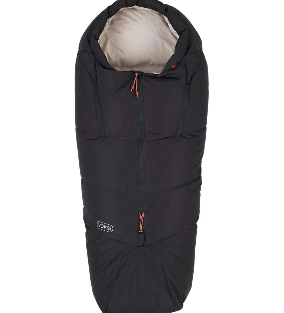 Køreposer*Voksi Kørepose - Adventure North - Black/Seashell Sand