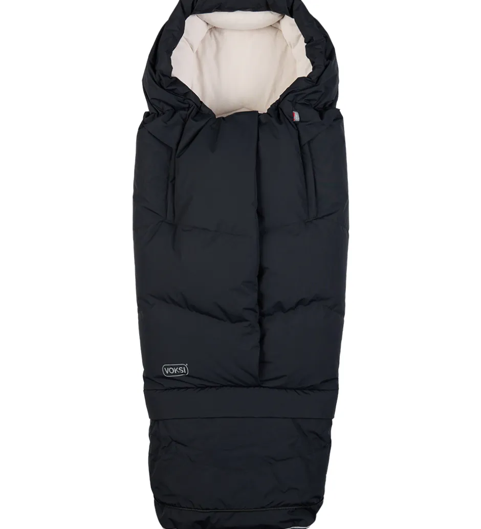 Køreposer*Voksi Kørepose - City North - 90/115 cm - Black/Cream