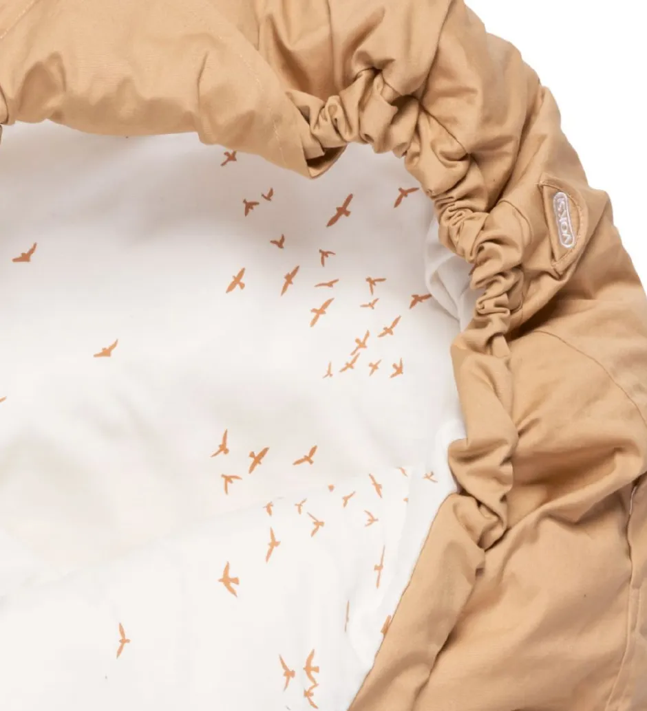Køreposer*Voksi Kørepose - Classic+ - 80/110 cm - Warm Beige Flying