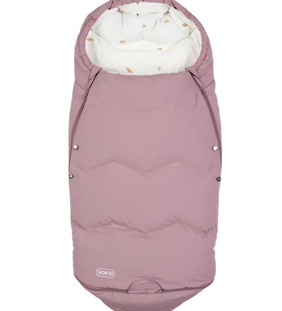 Køreposer*Voksi Kørepose - Explorer - 105 cm - Grape/Wings