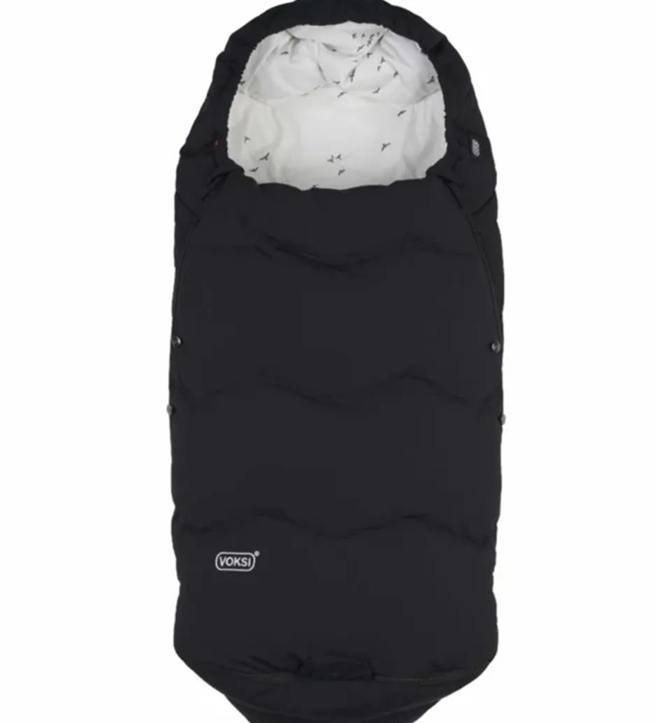 Køreposer*Voksi Kørepose - Explorer - 105 cm - Sort/Flying