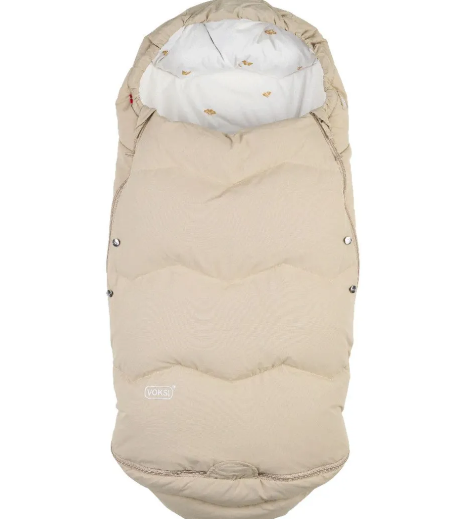 Køreposer*Voksi Kørepose - Explorer - 105 cm - Seashell Sand Wings
