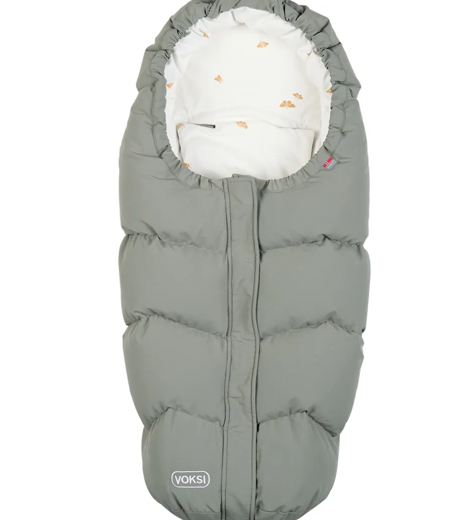 Køreposer*Voksi Kørepose - Move - 85 cm - Meadow Green/Wings