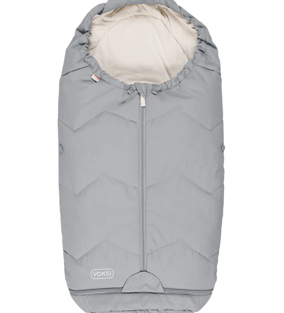 Køreposer*Voksi Kørepose - Sky Light - 88/113 cm - Grey Solid