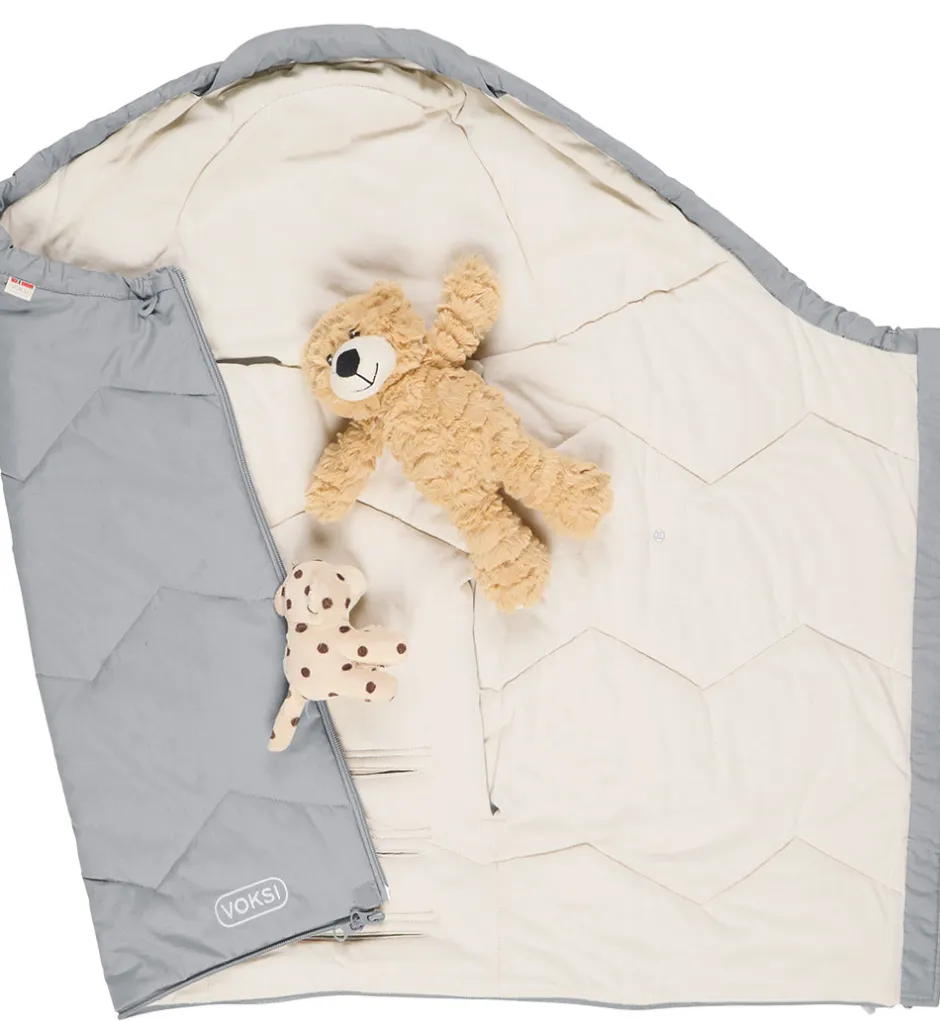 Køreposer*Voksi Kørepose - Sky Light - 88/113 cm - Grey Solid