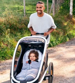 Køreposer*Voksi Kørepose - Sky Light - 88/113 cm - Grey Solid