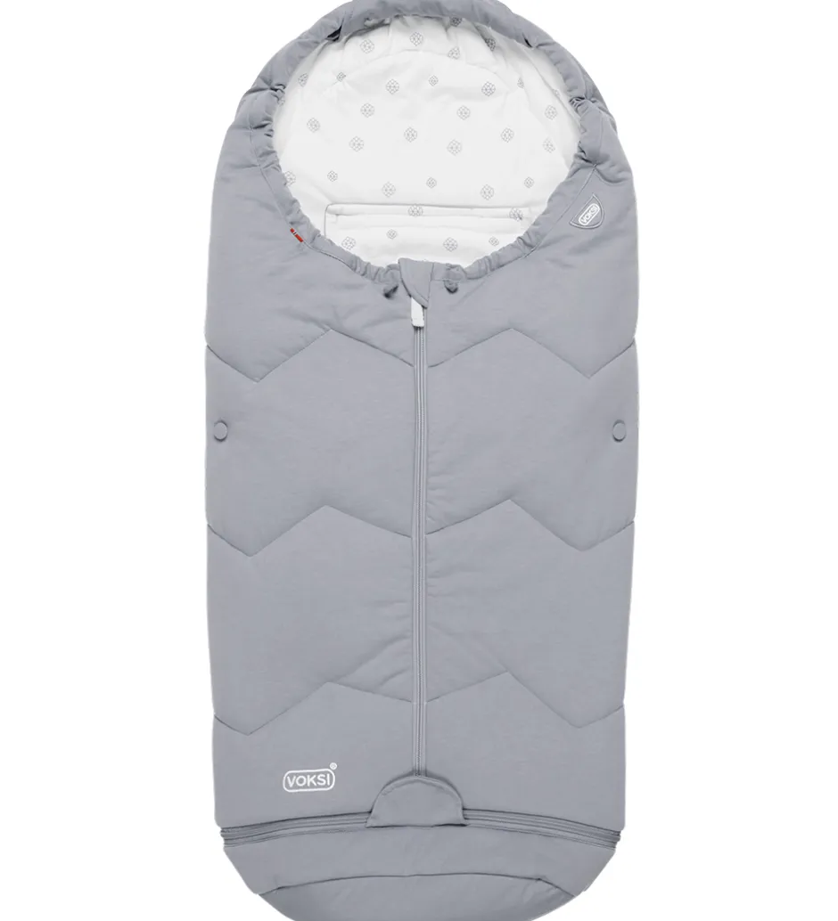 Voksi Kørepose - Sky Light - 88/113 cm - Grå