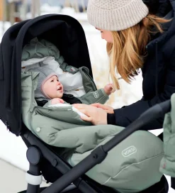 Køreposer*Voksi Kørepose - Urban - 90/115 cm - Meadow Green/Wings