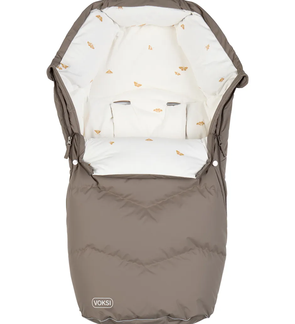 Køreposer*Voksi Kørepose - Urban - 90/115 cm - Walnut/Wings