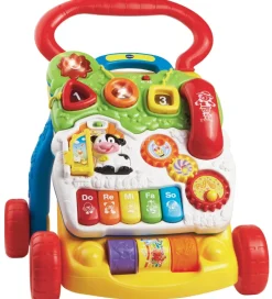 Gåvogne*Vtech Gåvogn - Dansk - Barnets Første Gåvogn
