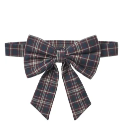 Bælter*Wheat Bælte m. Sløjfe - Sonja - Navy Check