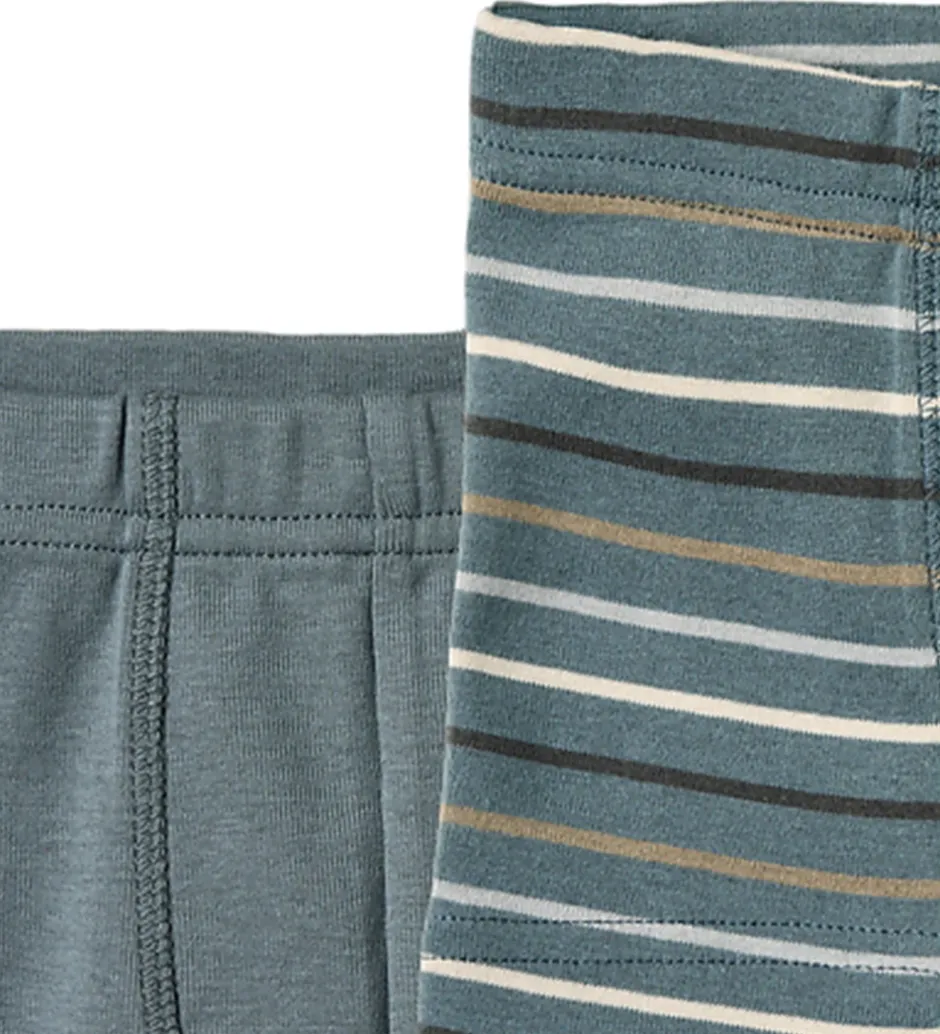 Undertøj*Wheat Boxershorts - 2-pak - Louis - Blue Multi Stripe