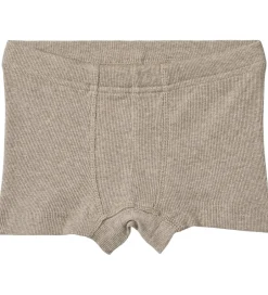 Børn Wheat Boxershorts - Rib - 2-pak - Louis - Navy/Beige