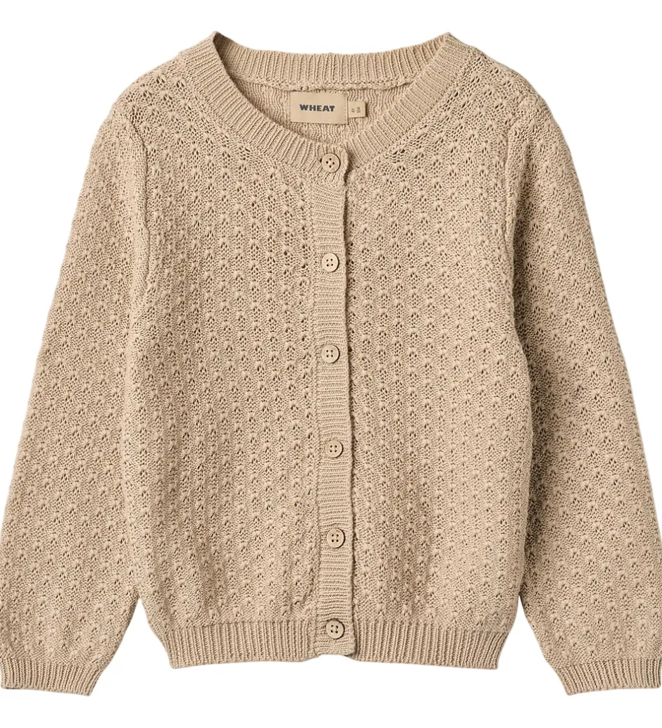 Striktrøjer*Wheat Cardigan - Strik - Magnella - Warm Sand