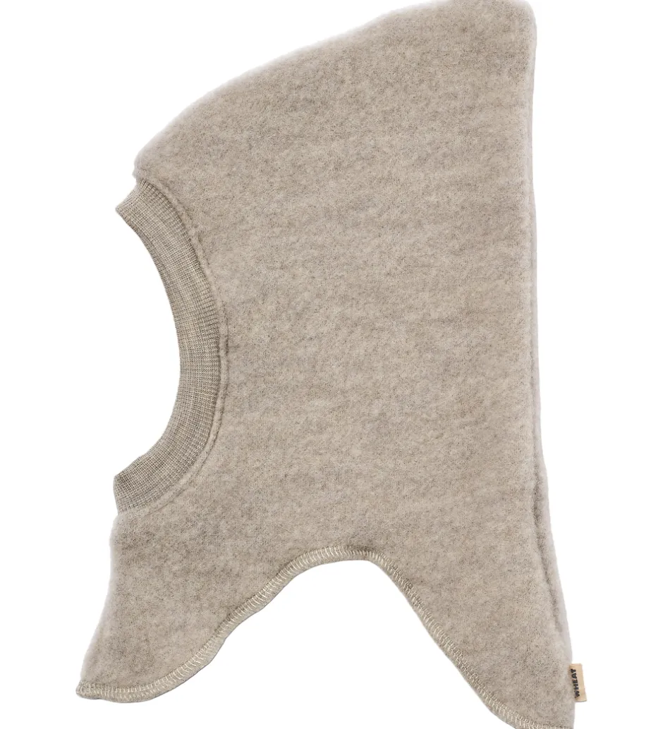 Elefanthuer*Wheat Elefanthue - Uldfleece - 1-lags - Eli - Khaki Melange