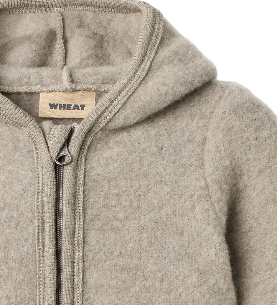 Heldragter*Wheat Heldragt - Uldfleece - Ata - Khaki Melange