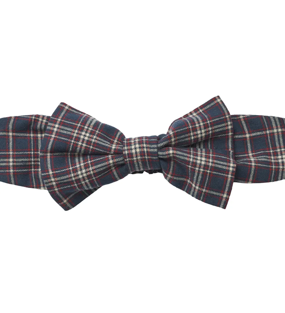 Hårbånd*Wheat Hårbånd - Alba - Navy Check