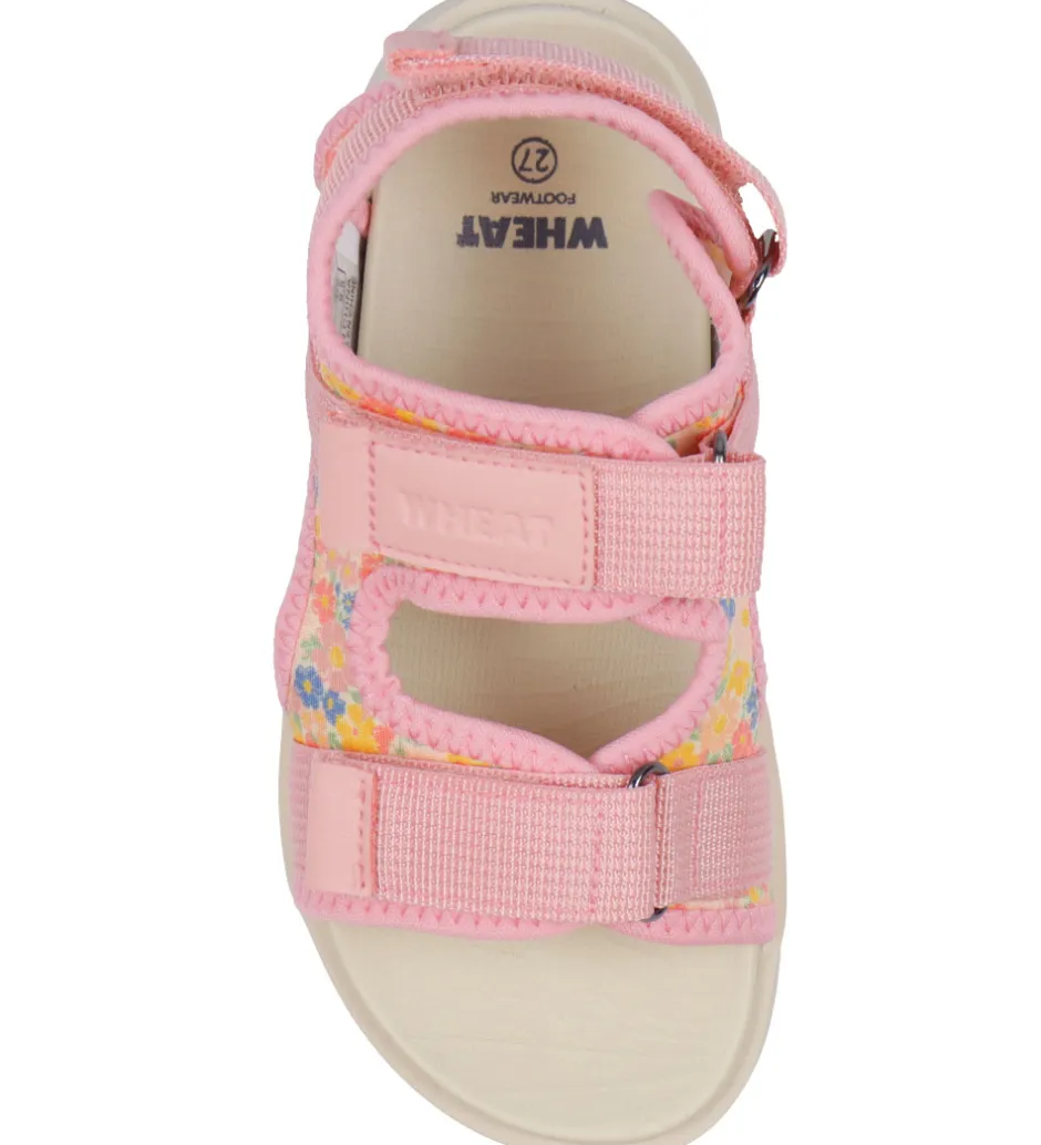 Sandaler*Wheat Sandaler - Mandy - Multi Flowers