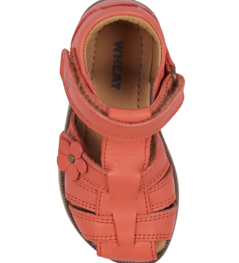 Sandaler*Wheat Sandaler - Sky - Coral