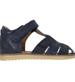 Sandaler*Wheat Sandaler - Sky - Navy Stripe
