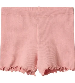 Børn Wheat Shorts - Rib - Sine - Rose