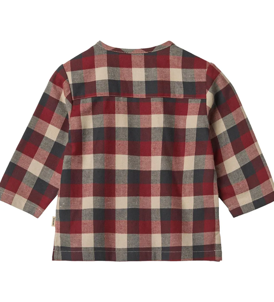 Skjorter*Wheat Skjorte - Shelby - Red Blue Check