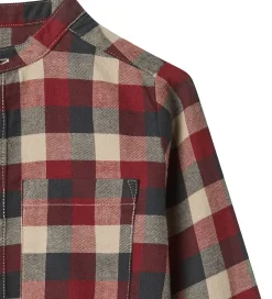 Børn Wheat Skjorte - Willum - Red Blue Check