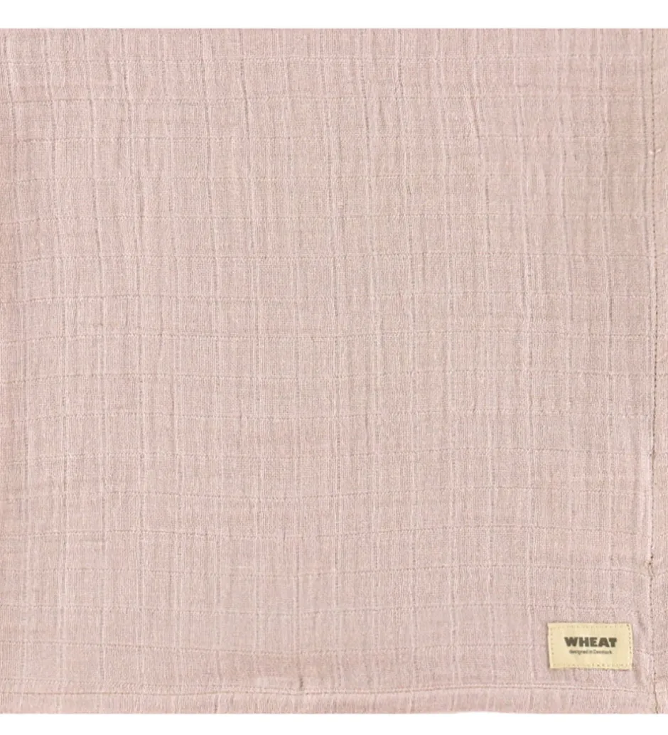Stofbleer|Pusletid*Wheat Stofbleer - 2-Pak - 65x65 cm - Muslin Kaja - Soft Lilac