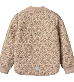 Termotøj*Wheat Termojakke - Loui - Mellow Peach Tapestry