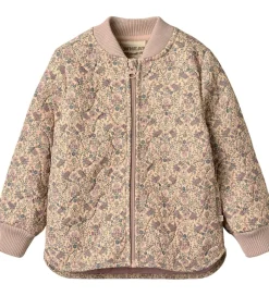 Børn Wheat Termojakke - Loui - Mellow Peach Tapestry
