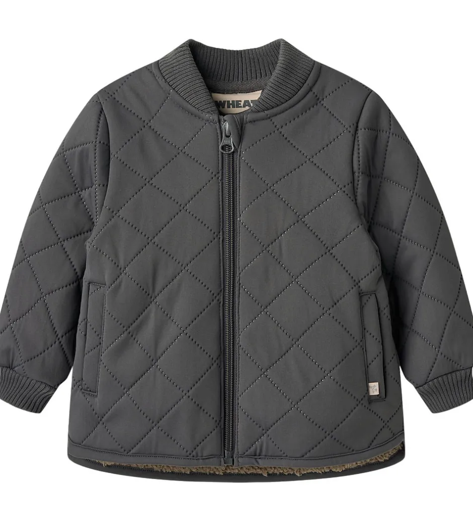 Termotøj*Wheat Termojakke m. Fleece - Benni - Black Sea