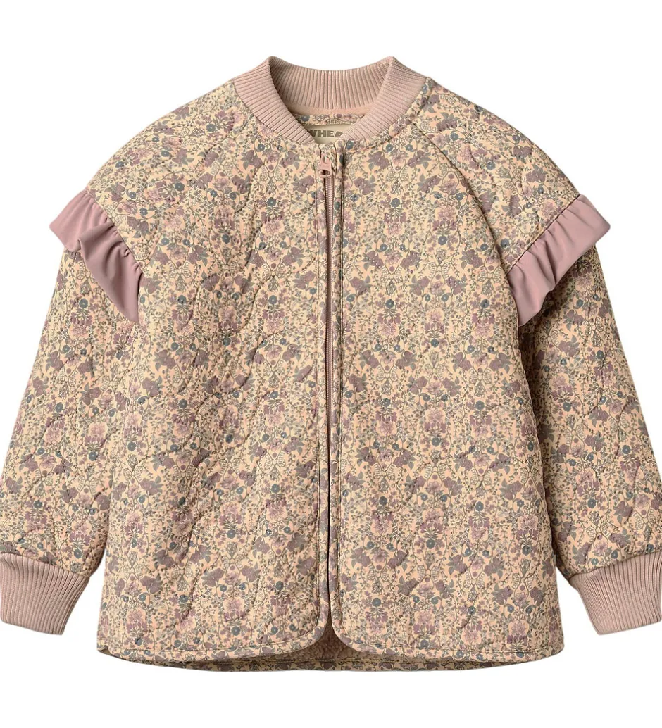 Børn Wheat Termojakke m. Fleece - Ellas - Mellow Peach Tapestry