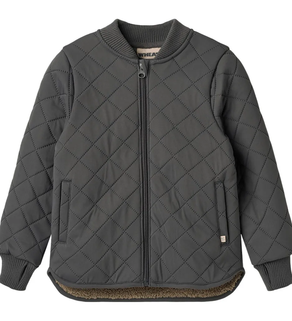 Termotøj*Wheat Termojakke m. Fleece - Benni - Black Sea